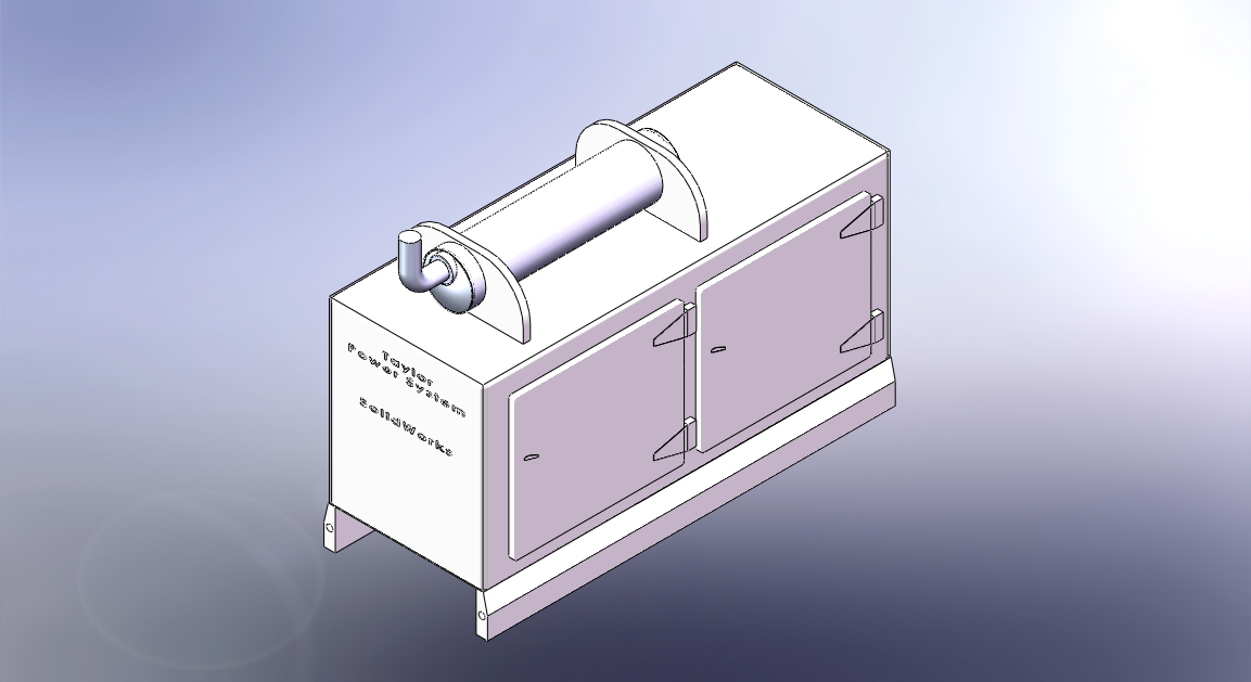 泰勒发电机的外部框架